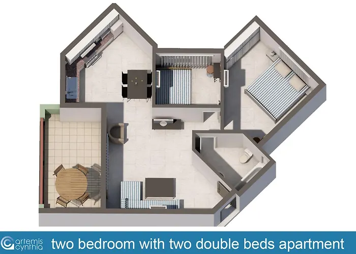 Apartmán Artemis Cynthia Complex Paphos